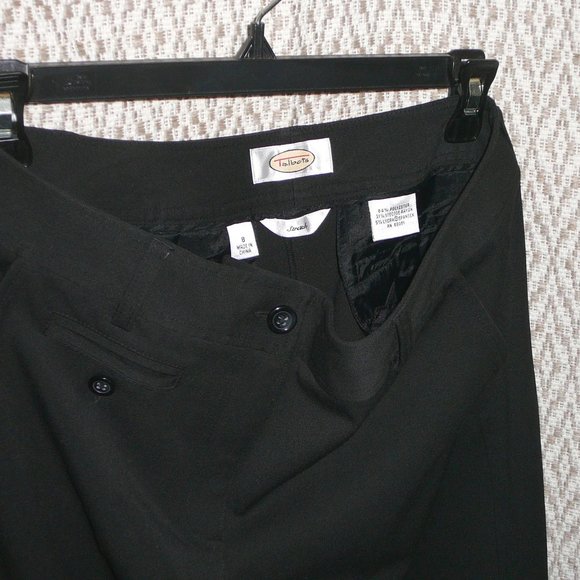 Talbots Black Capri Pants size 8 - Picture 3 of 14